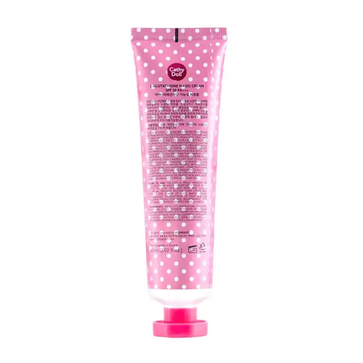 cathy doll l glutathione magic cream spf50 pa+++ L-glutathione Magic Cream SPF50 PA+++ 60ml Cathy Doll (Made in Korea)